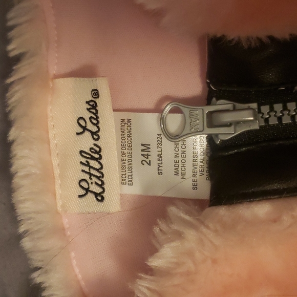 New with tag little girl pink coat - Picture 2 of 2
